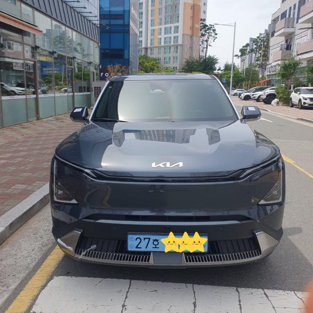 EV5 장기렌트 이용후기 실제 출고 차량 사진