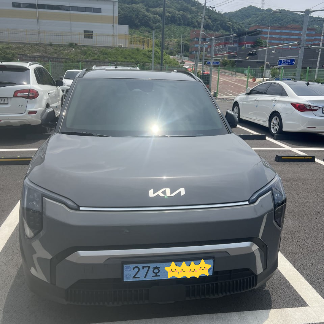 EV3 장기렌트 이용후기 실제 출고 차량 사진
